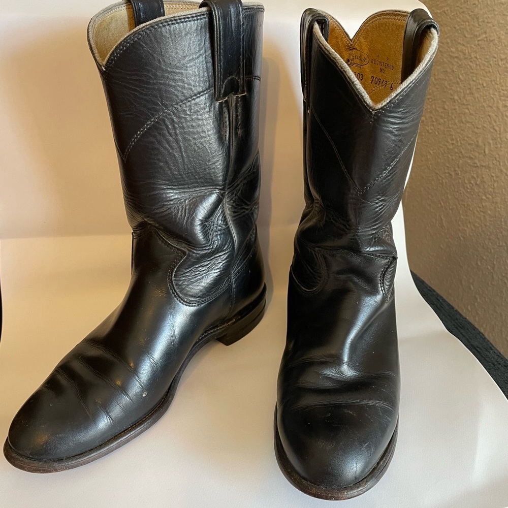 Justin Roper Ladies Boots size 5.5C black